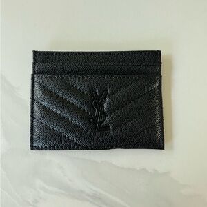 Saint Laurent Black Card Holder